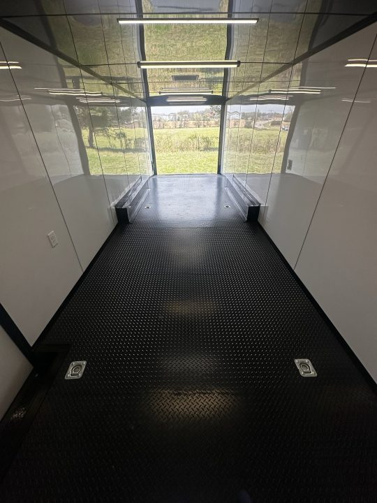 New 2026 Luxe 8.5x28 Race Trailer -Finished Interior-7000LB Spread Torsion-Heavy Duty Ramp- Black Ceiling