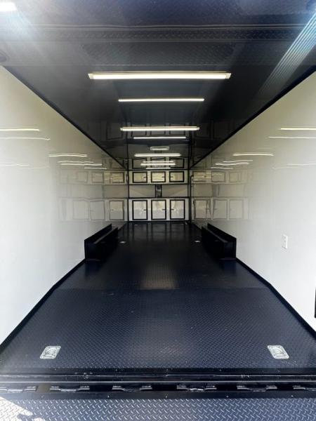New 2026 Luxe 8.5x28 Race Trailer -Finished Interior-7000LB Spread Torsion-Heavy Duty Ramp- Black Ceiling