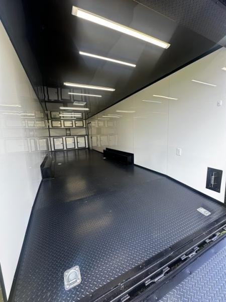 New 2026 Luxe 8.5x28 Race Trailer -Finished Interior-7000LB Spread Torsion-Heavy Duty Ramp- Black Ceiling