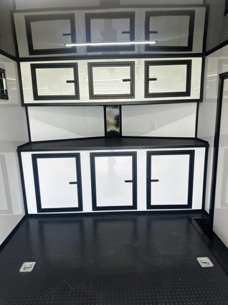 New 2026 Luxe 8.5x28 Race Trailer -Finished Interior-7000LB Spread Torsion-Heavy Duty Ramp- Black Ceiling