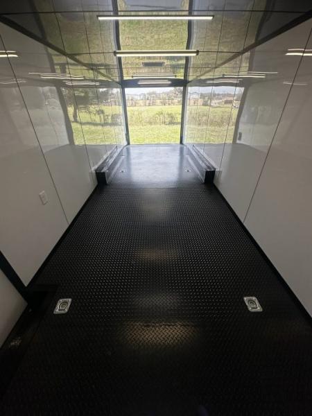 New 2026 Luxe 8.5x28 Race Trailer -Finished Interior-7000LB Spread Torsion-Heavy Duty Ramp- Black Ceiling
