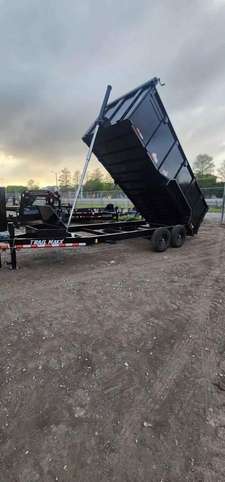 New 2026 Trail Maxx DT27-164 - 16x4 Bp Dump Trailer