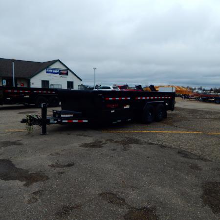 New 2025 Midsota 7x16 15.4k Versa Scissor Dump Trailer