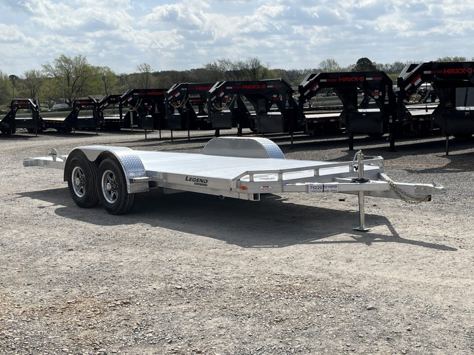 New 2026 Legend 7'X20' 10K Aluminum Tilt Car Hauler