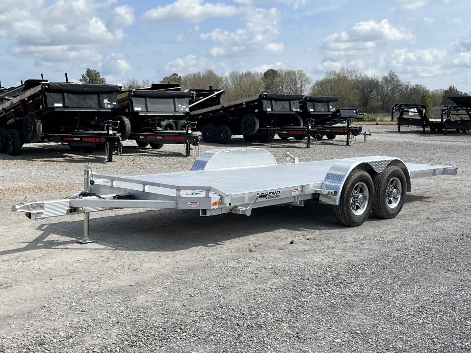 New 2026 Legend 7'X20' 10K Aluminum Tilt Car Hauler