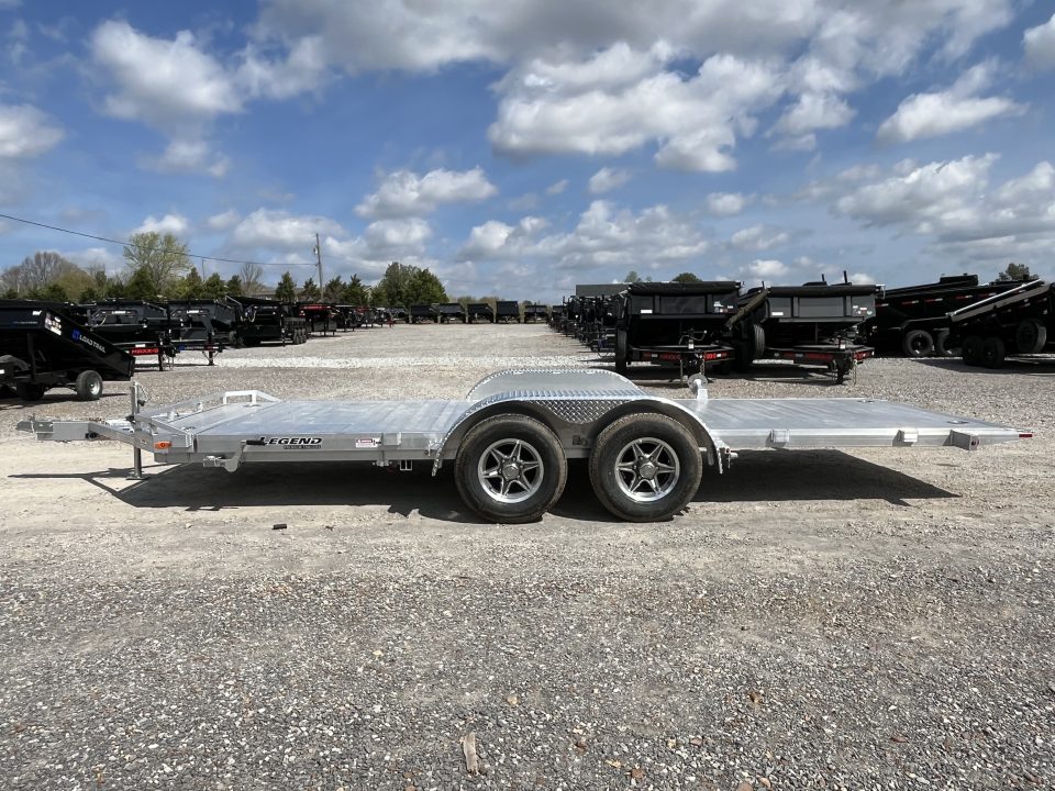 New 2026 Legend 7'X20' 10K Aluminum Tilt Car Hauler