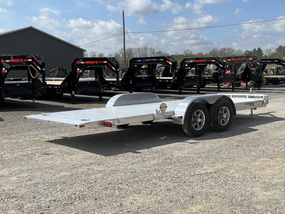 New 2026 Legend 7'X20' 10K Aluminum Tilt Car Hauler