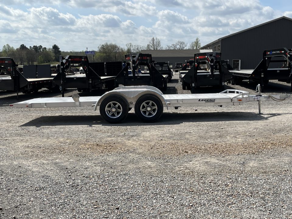 New 2026 Legend 7'X20' 10K Aluminum Tilt Car Hauler