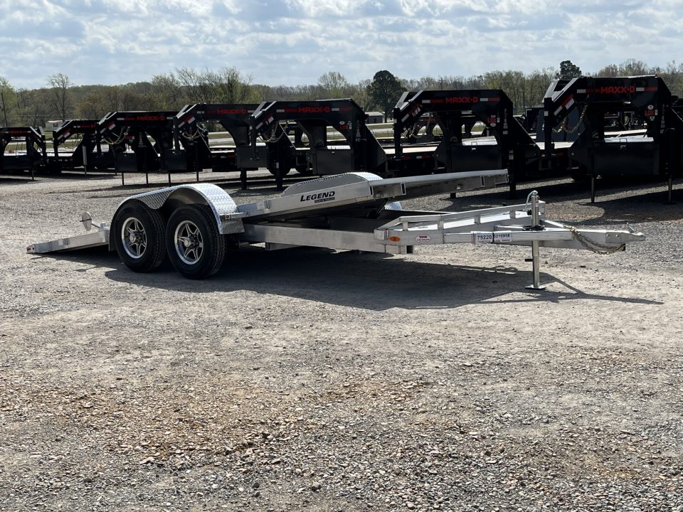 New 2026 Legend 7'X20' 10K Aluminum Tilt Car Hauler
