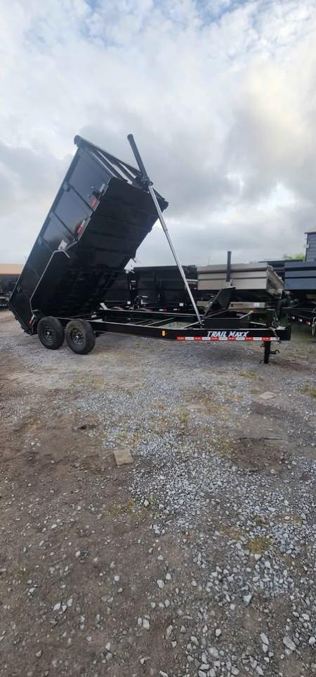 New 2026 Trail Maxx DT27-143 - 14x3 BP Dump Trailer 83x14' With 3' Sides Telescopic