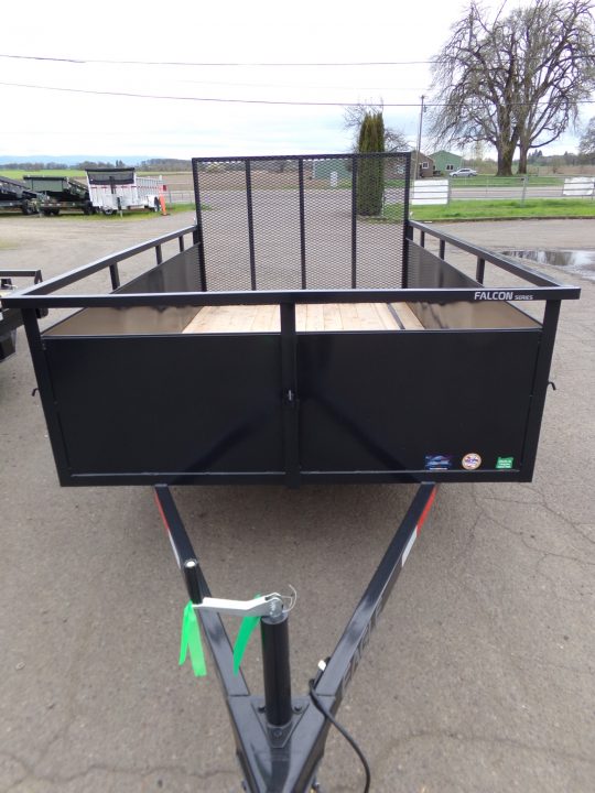 New 2026 Eagle Trailers 6x10 Falcon Single Axle -3.5k, Galaxy Gray Utility Trailer