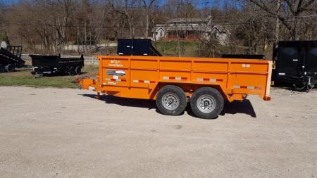 Used 2022 Snake River 82x14 Scissor Dump 10K Dump Trailer