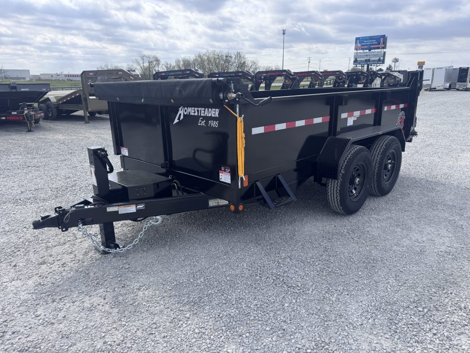 New 2026 Homesteader 712HX Dump Trailer