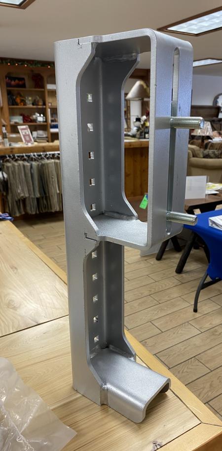 New Aluma Spare Tire Mount