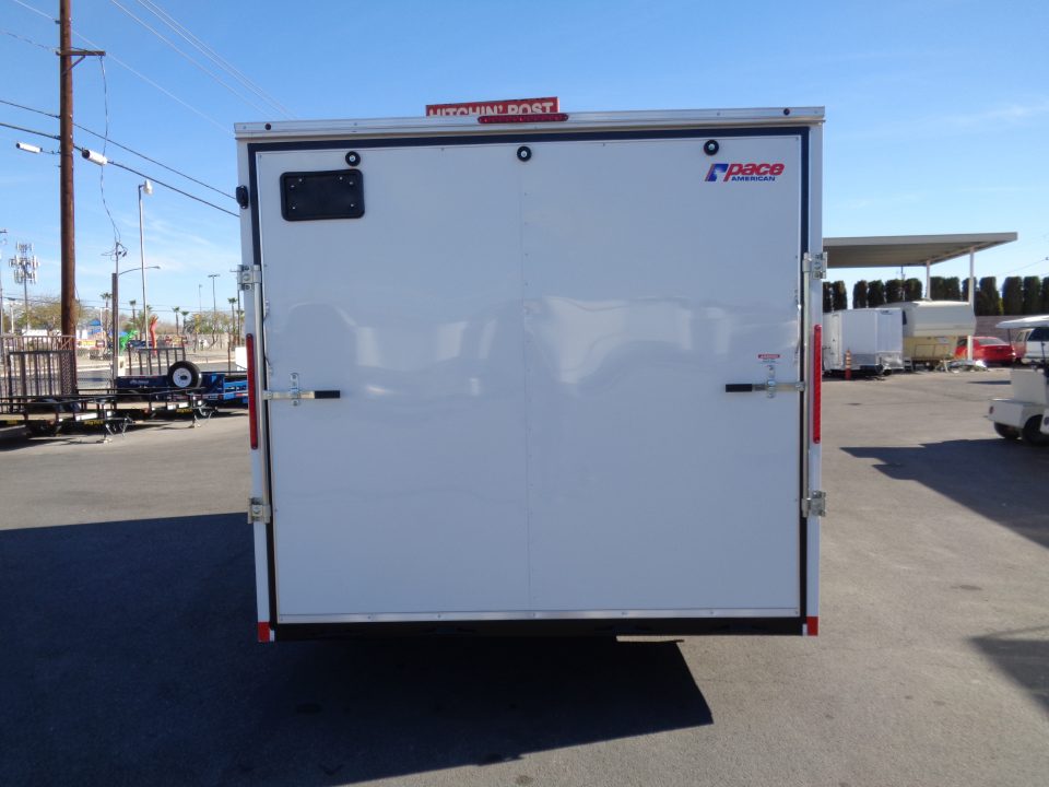 New 2026 Pace American * Out Back DLX * 8.5x16 Tandem Axle 7k Enclosed Car Hauler