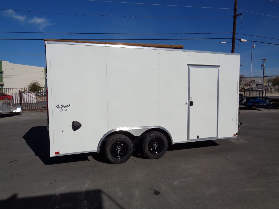 New 2026 Pace American * Out Back DLX * 8.5x16 Tandem Axle 7k Enclosed Car Hauler