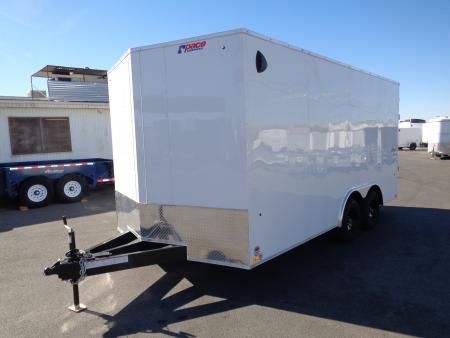 New 2026 Pace American * Out Back DLX * 8.5x16 Tandem Axle 7k Enclosed Car Hauler