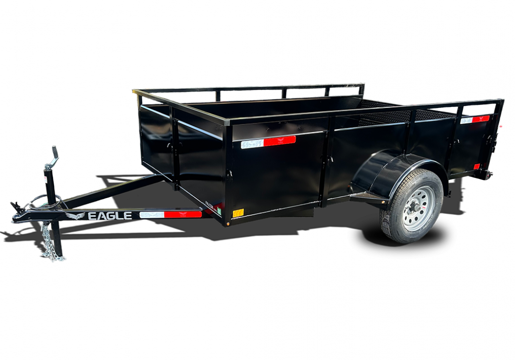 New 2026 Eagle Trailers 5x8 Falcon Lightspeed Single Axle 3.5k Utility Trailer