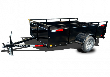 New 2026 Eagle Trailers 5x8 Falcon Lightspeed Single Axle 3.5k Utility Trailer