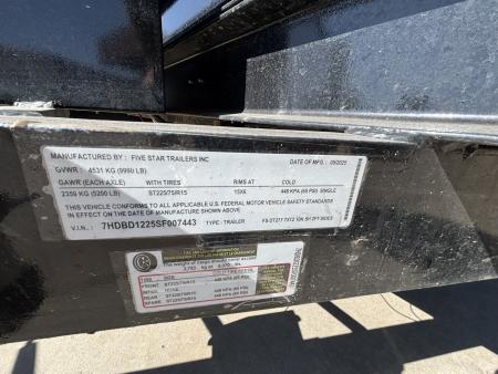 New 2025 Five Star Trailers DT712277 D10 	 Dump Trailer