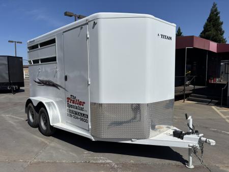 New 2024 Titan Trailer AVAL I-2BP 	 Horse Trailer
