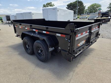 New 2026 H&H Trailers 83x12 Industrial Dump Trailer 14K Scissor Dump Trailer