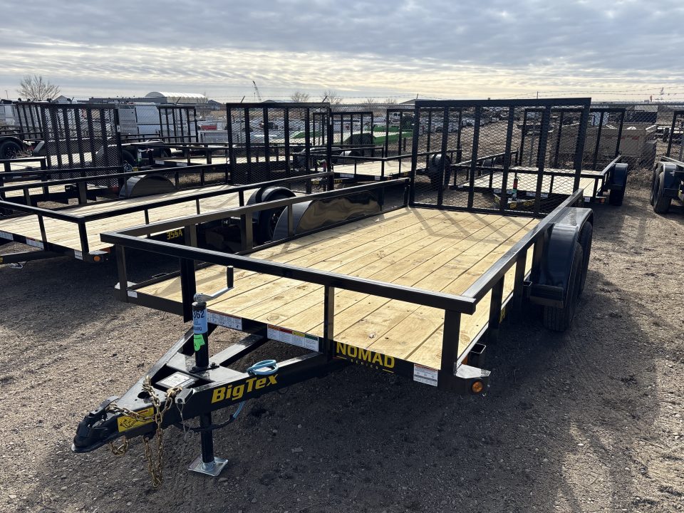 New 2026 Big Tex Trailers 60pi-14' Utility Trailer