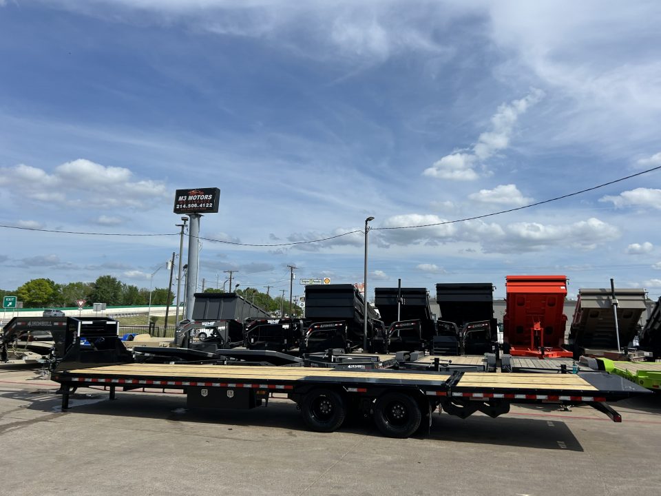 New 2026 Iron Bull FHG 102" X 34' Equipment Trailer