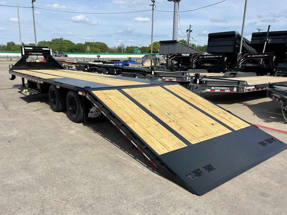 New 2026 Iron Bull FHG 102" X 34' Equipment Trailer