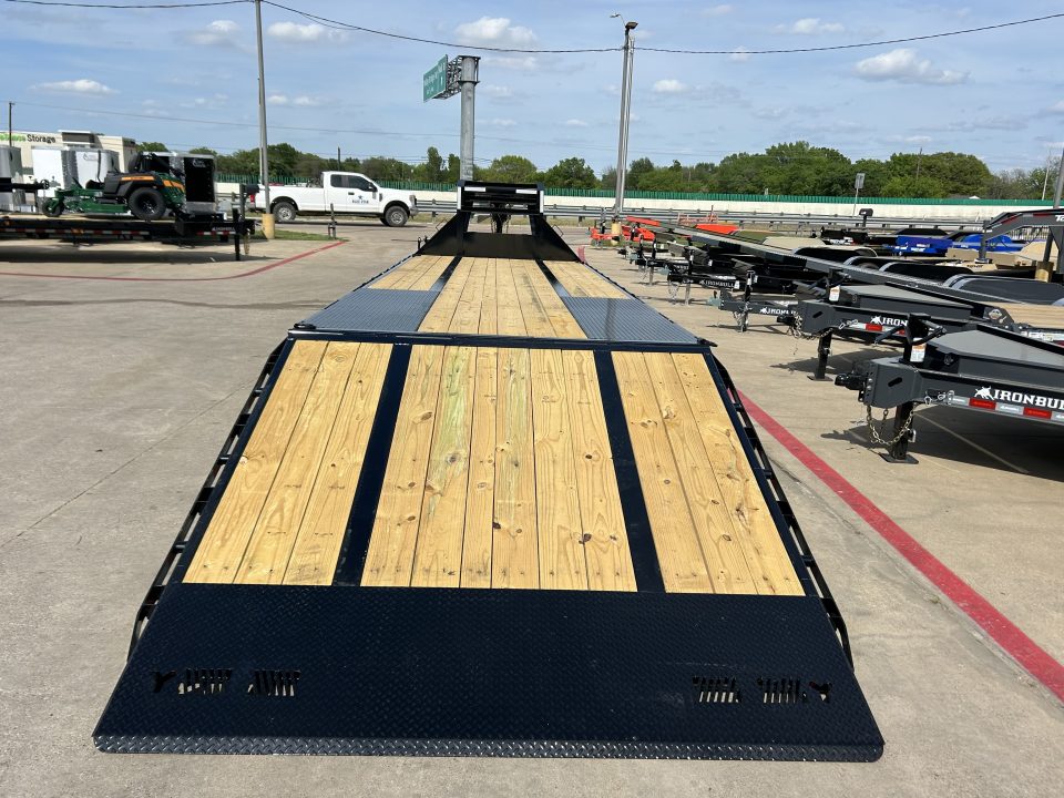 New 2026 Iron Bull FHG 102" X 34' Equipment Trailer