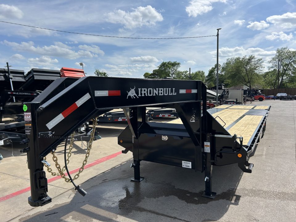 New 2026 Iron Bull FHG 102" X 34' Equipment Trailer