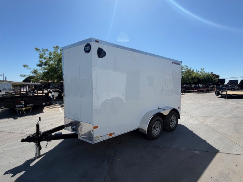 New 2026 Wells Cargo FT612T2-D 6FT X 12FT 7K GVW Cargo / Enclosed Trailer