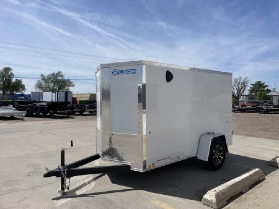 New 2026 Look Trailers 5' x 10' Single Axle 0.80 Composite Skin Cargo / Enclosed Trailer