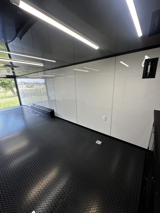 New 2026 Luxe 8.5x28 Race Trailer -Finished Interior-7000LB Spread Torsion-Heavy Duty Ramp- Black Ceiling