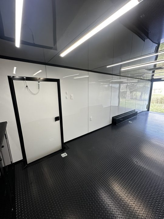New 2026 Luxe 8.5x28 Race Trailer -Finished Interior-7000LB Spread Torsion-Heavy Duty Ramp- Black Ceiling