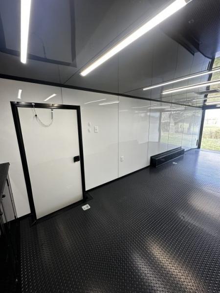 New 2026 Luxe 8.5x28 Race Trailer -Finished Interior-7000LB Spread Torsion-Heavy Duty Ramp- Black Ceiling