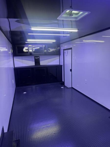 New 2026 Luxe 8.5x28 Race Trailer -Finished Interior-7000LB Spread Torsion-Heavy Duty Ramp- Black Ceiling