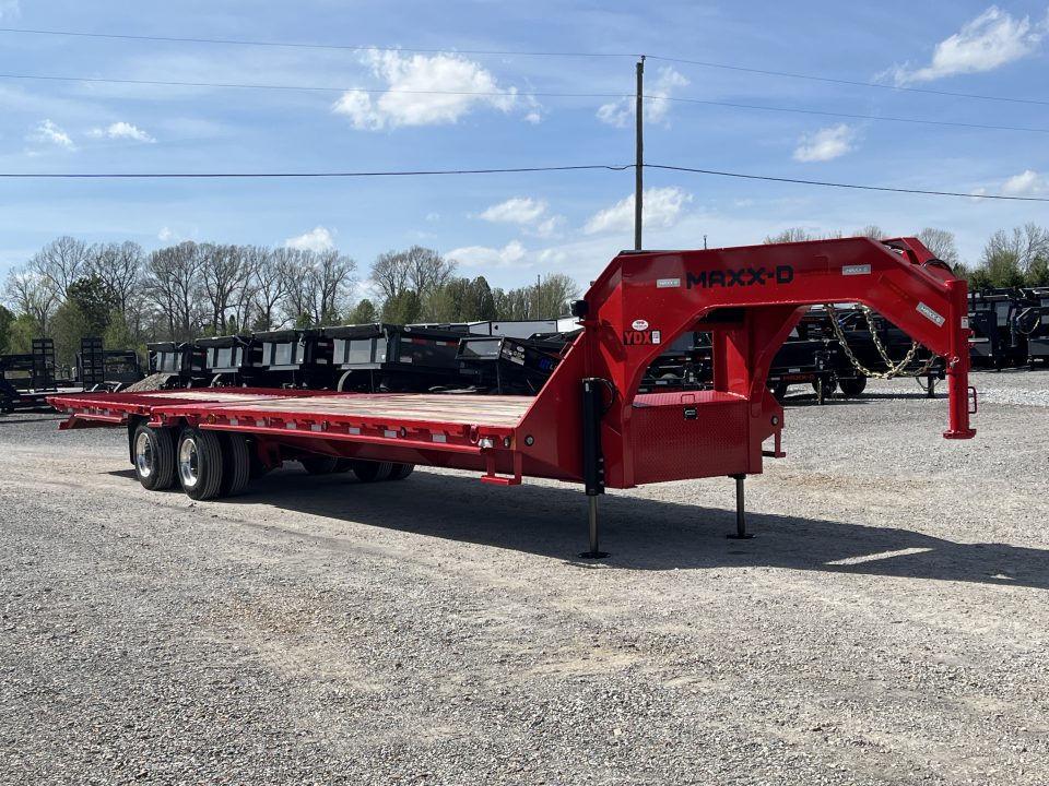 Used 2026 MAXXD Hydraulic Dovetail Gooseneck Trailer | 34' x 102' 30K GVWR
