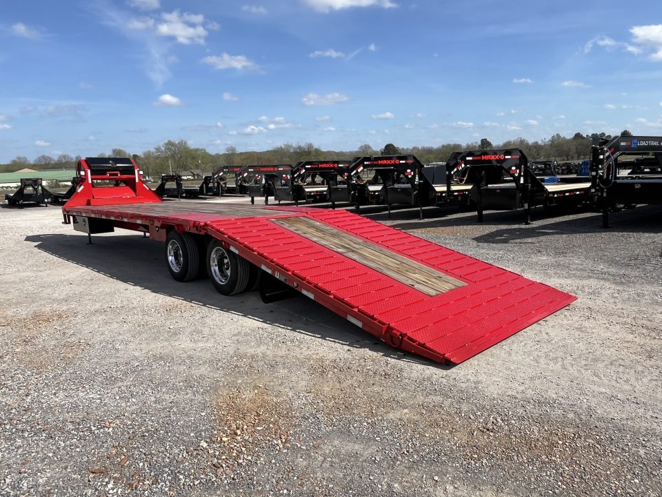 Used 2026 MAXXD Hydraulic Dovetail Gooseneck Trailer | 34' x 102' 30K GVWR