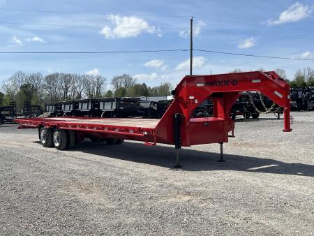 Used 2026 MAXXD Hydraulic Dovetail Gooseneck Trailer | 34' x 102' 30K GVWR