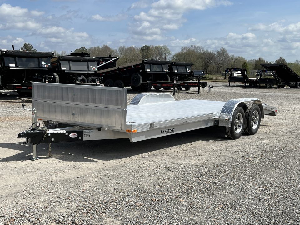 New 2026 Legend 7'X20' 7K Aluminum Car Hauler
