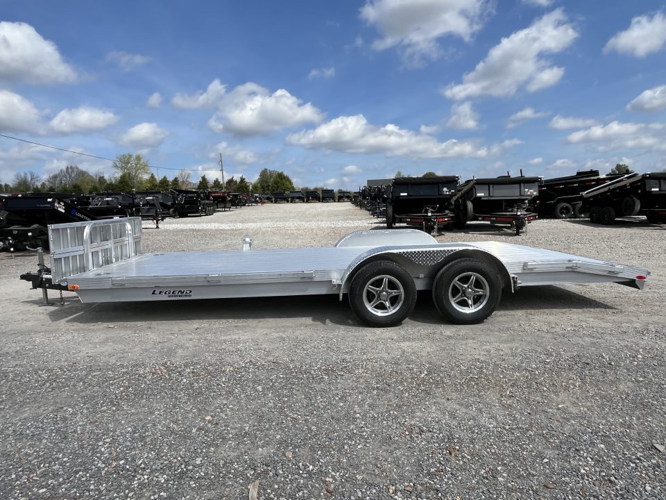 New 2026 Legend 7'X20' 7K Aluminum Car Hauler