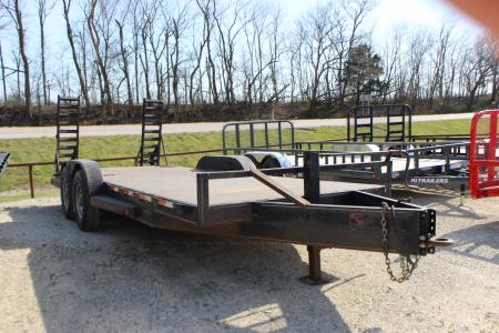 Used 2005 MTM 20' BP Equipment Trailer