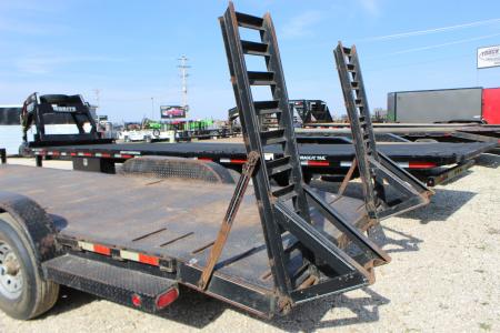 Used 2005 MTM 20' BP Equipment Trailer