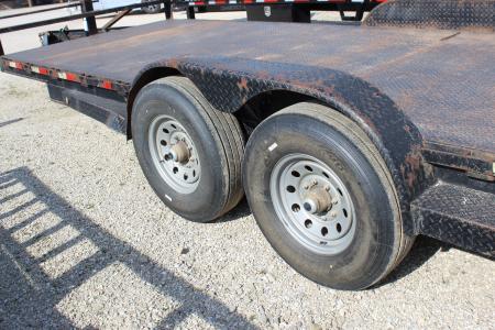 Used 2005 MTM 20' BP Equipment Trailer