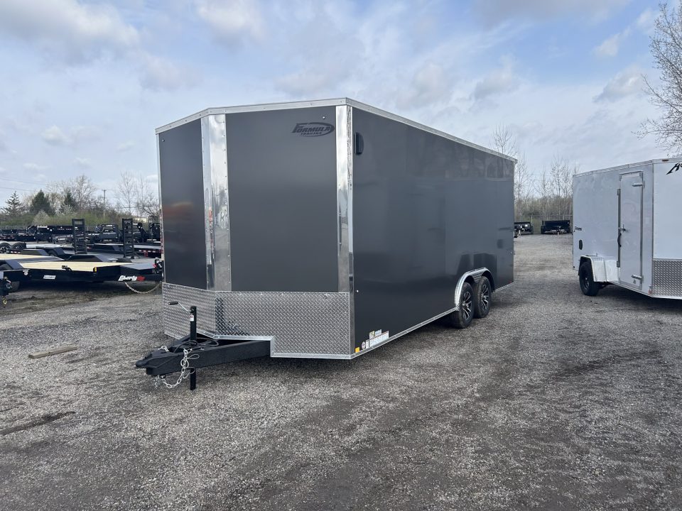 New 2026 Formula Trailers 20 FT ENCLOSED CARGO TRAILER WITH RAMP DOOR 7 FT INT HEIGHT 7K GVWR