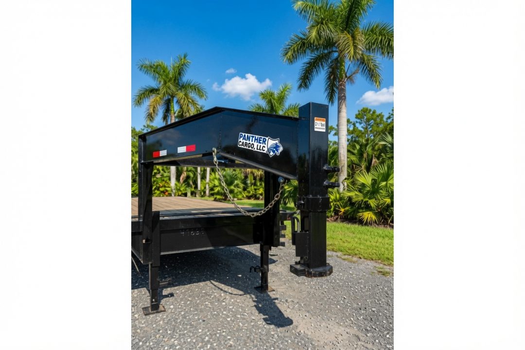 New 2026 Panther Cargo 40 Ft. Gooseneck Equipment Trailer – 36+4 Dovetail | 20K GVWR | Heavy-Duty Ramps Equipment Trailer