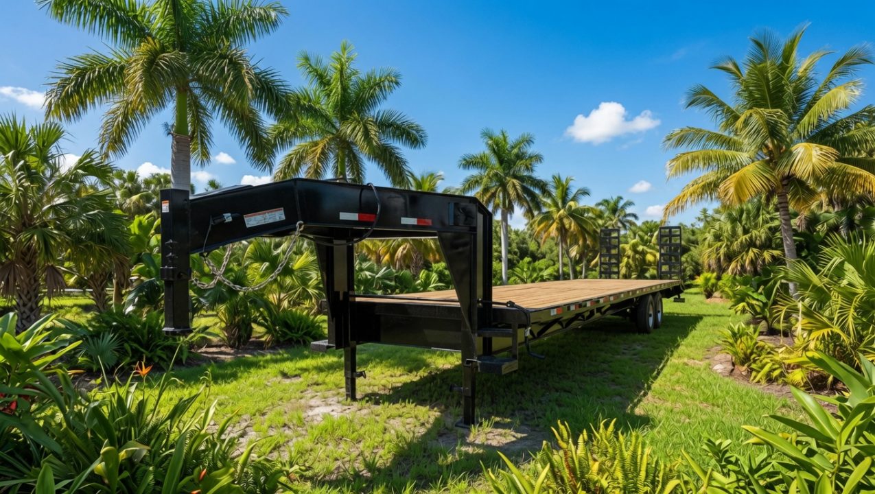 New 2026 Panther Cargo 40 Ft. Gooseneck Equipment Trailer – 36+4 Dovetail | 20K GVWR | Heavy-Duty Ramps Equipment Trailer