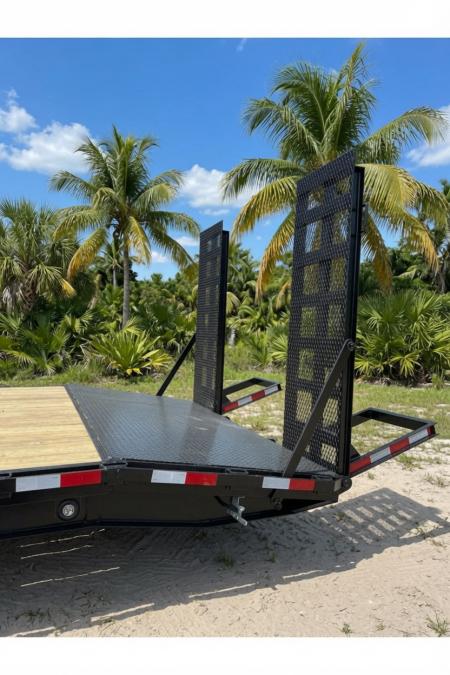 New 2026 Panther Cargo 40 Ft. Gooseneck Equipment Trailer – 36+4 Dovetail | 20K GVWR | Heavy-Duty Ramps Equipment Trailer