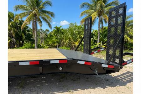 New 2026 Panther Cargo 40 Ft. Gooseneck Equipment Trailer – 36+4 Dovetail | 20K GVWR | Heavy-Duty Ramps Equipment Trailer